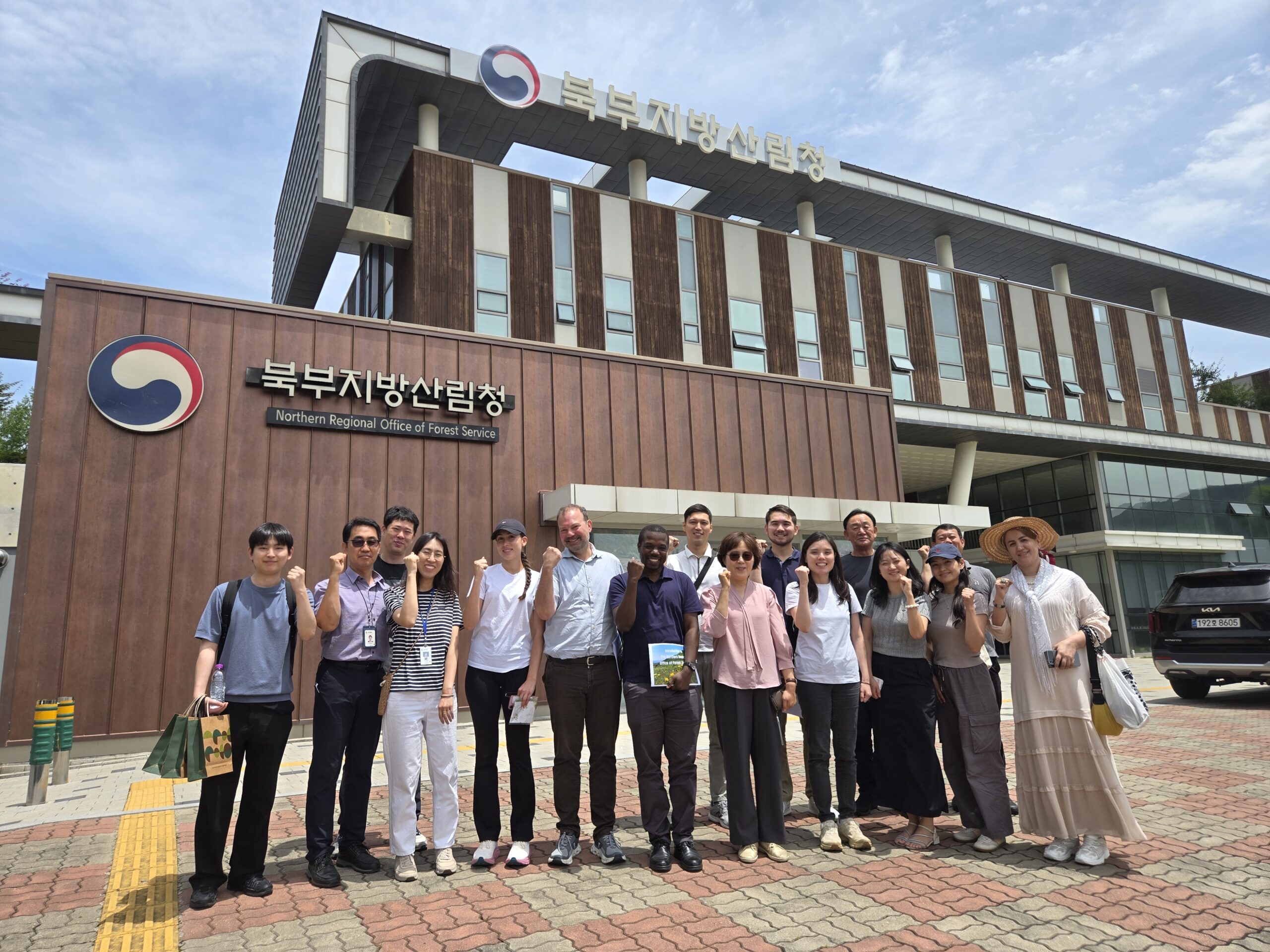 AFoCO Facilitates Study Visit for GCF Representatives to Explore